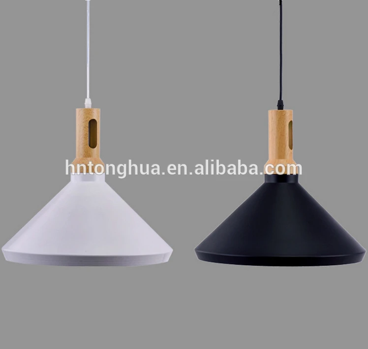 Mult- shaped Metal Material Edison Pendant Lights with Black/White Color for Indoor Decoration/ Lighting