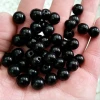 multi-style natural black glass beads DIY