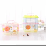 multifunctional and cute hamster cage with pipe