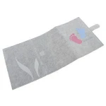 Mutterpasshulle footprint mutterpass felt folder family photo album cover for Mother-to-be wholesale handmade