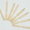 Natural Dry Wooden Portable Multifunctional Fruit Skewer Cake Fork Bamboo Toothpick