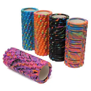 Natural EVA Classic Mix Colors Yoga Foam Roller With CE&amp;ISO