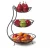 Import New Arrival 3-Tiers Fruit Basket Bowl Kitchen Organization Metal Wire Fruit Basket from China