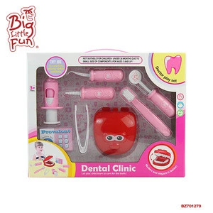 New arrival children toy imitation doctor kit plastic doctor tool dentist toy