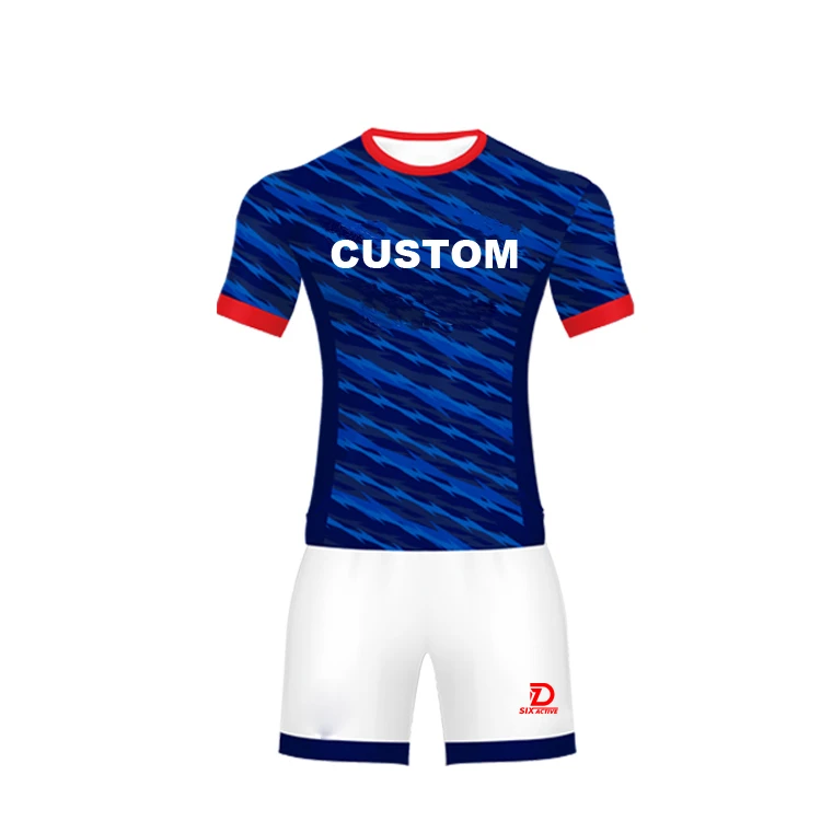 New arrival Club Football Jersey Customized with Name Number  Soccer Wear Football Shirt