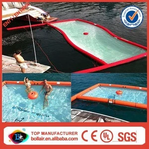 New arrived hot inflatable pool for yachts