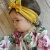 Import New baby girl head wrap nylon baby bow headband from China