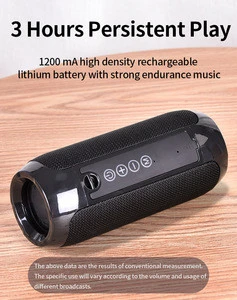 New Bluetooth Speaker Portable outdoor Rechargeable Wireless Speakers Soundbar Subwoofer Loudspeaker TF MP3 Built-in Mic