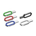 New Crystal USB Flash Drive Metal Acrylic USB Memory Disk with Customized LED LOGO USB