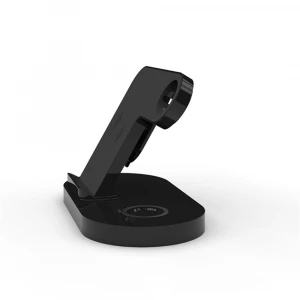New Design 3 in 1 Mobile Phone Holder Stand Dock Charging Station QI Fast mobile charging station