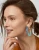 New Design 3 Tonal Colors Acetate Hoop Earrings Acrylic Earrings For Women Jewelry