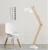 Import New design home decor white slit minimalistic foldable modern wooden floor lamp from China