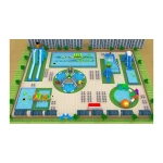 New design inflatable water slide for pool water slides