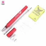 New design multifunctional professional Hair tattoo magic engraved pen shaving and design Stainless Steel removal pen razor