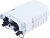 Import new design PC ABS IP68  8 port outdoor fiber optic box fiber splitter box with plc splitter for telecommunication equipment from China
