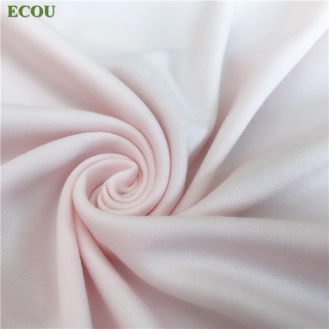 new design soft hot sale wholesale 50%cotton fabric 50%modal fabric interlock fabric for underwear clothes