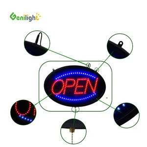 new design wholesale price outdoor open led neon electronic window sign