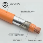 New Energy Vehicle High Voltage Wire EV Battery Connection Cable 10/16/25/50/95/120mm Shielded Cable EV Charging Cable for Car