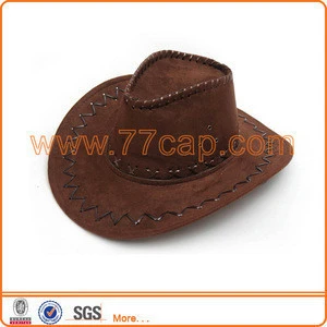 New Fashion Faux Leather Funny Cowboy Hat Mexican Cowboy Hat