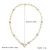 Import New Iridescent statement crystal necklace Clear Crystal Beads Natural Gem Round Loose Beads necklace crystal from China