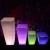 Import New led flower pot large plastic garden lighted flower planters from China