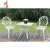 Import New Light Luxury European Style Chair Aluminum Set Outdoor Garden Furniture from China