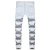 Import New pattern white mens ripped biker skinny jeans slim fit denim pants casual denim trousers from China