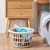 Import New product promotional plastic round laundry basket from China
