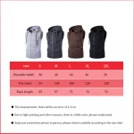 New Simple DIY Custom Logo 4 Colors Weight 500g Men Vests Fashion Asian Size S-2XL 30% Cotton Design Print Zipper Hoodies M19