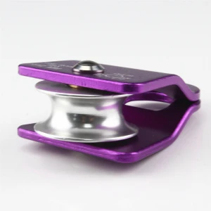 New style wholesale high quality single wheel climbing pulley for rock climbing