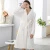 Import New Winter Thick Plush Ladies Full Length Nightgowns Well-fitting Couple Extra Long Robe Checked Coral Fleece Lady Bathrobe from China