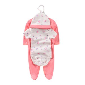Newborn Girl Baby Romper Short Half Sleeve Dress Rompers Sets