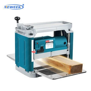 NEWEEK electric mini wood surface thickness planer bench wood planer