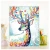 Import Newest craft supply mini white frame 30*40CM DIY diamond painting deer kids toys educational from China