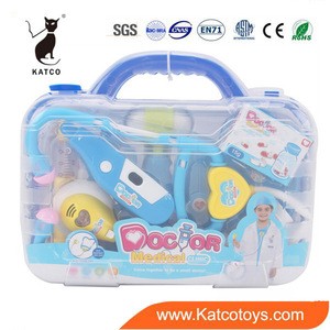 Newest Design Children Plastic Pretend Role Play Toy Doctor Set With Light