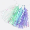 NICRO Glitter Foil Rainbow Candy Tassel Party Decoration Wedding Supplies