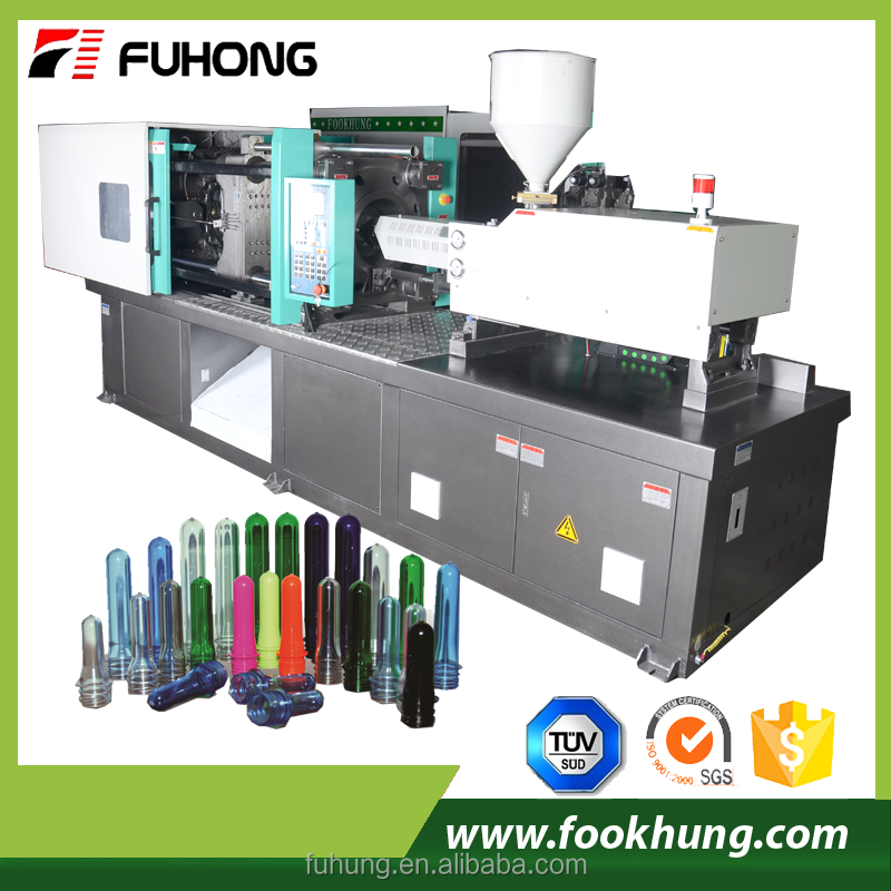 Ningbo fuhong FHG180 180ton full automatic pet preform bottle moulding injection molding machine