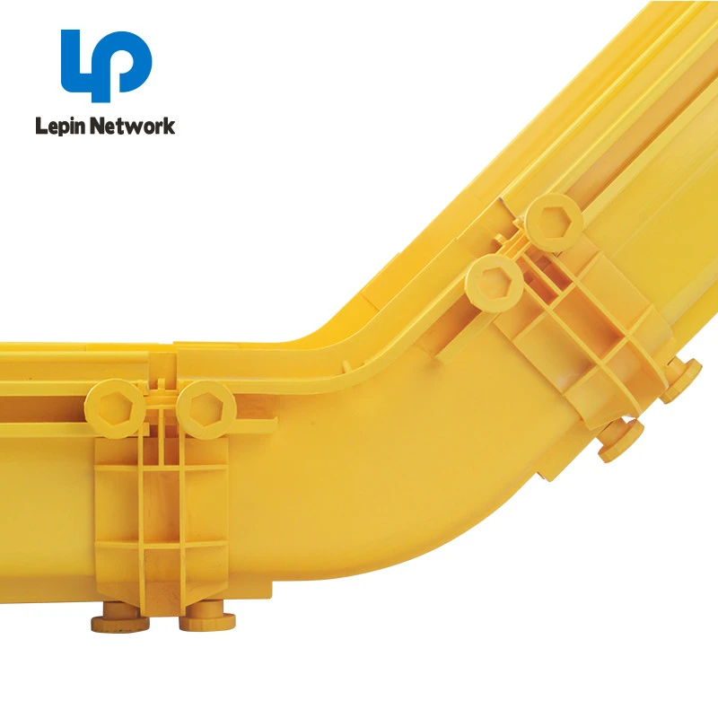 ningbo lepin customize sizes pvc abs plastic cable tray and trunking duct with covers ftth fiber optical network cable raceways