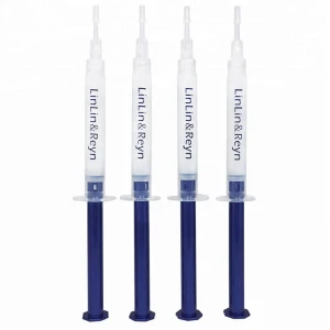 Non Peroxide Non Painful Non Sensitivity Teeth Whitening Gel Syringe Teeth Bleaching Gel