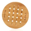 Non-slip Multi-function bamboo Heat Insulation Resistant Trivet  pad for tabletop protected