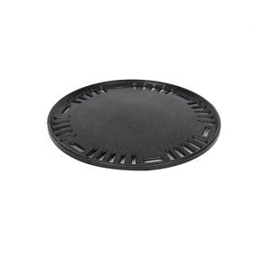 Non-stick korean bbq plate,bbq grill round baking pan