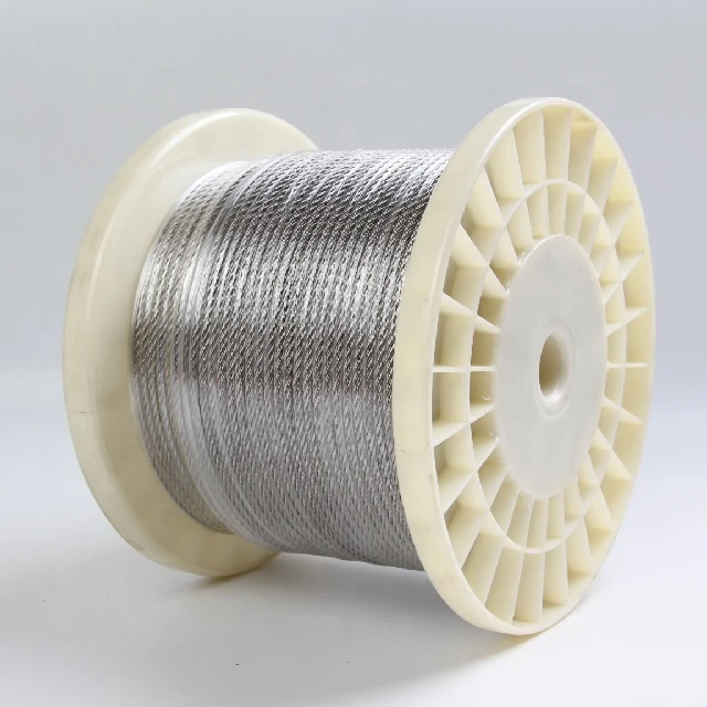 Nonmagnetic Metal Stainless Steel Wire Rope/Wire Cable/Iron wire 1*7  35.5mm