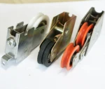 Nylon Coated 608zz 626zz  625ZZ Plastic Pulley V round Groove roller Wheel Bearing