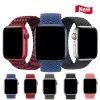Nylon Fabric Strap For Apple watch band 38/40/41mm 42/44/45mm Stretchy Sports Elastic bracelet for iWatch series 6 SE 5 4 3