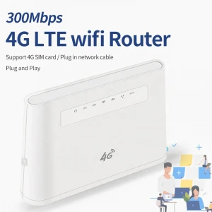 Oem 4g lte 300mbps router cpe router XM220 with sim card slot