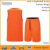 OEM basketball wear dri fit custom latest design youth basketball jersey set tops shorts cheap sleeveless basketball uniform