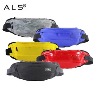 OEM premium water resistant sport bum running belt fanny pack soft travel waist bag