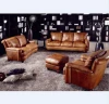 office sofa set vintage leather sofa antique furniture 2493