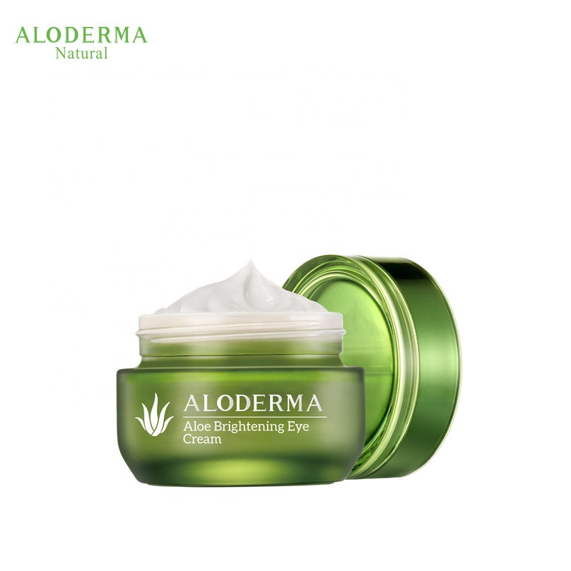 Organic Aloe Vera Juice Anti-aging and Brightening Eye Cream with Licorice and Squalane 25g