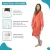 Import Organic cotton blend terry bath robe eco cloth robe dressing gown full sleeve terry cotton bath towel from China